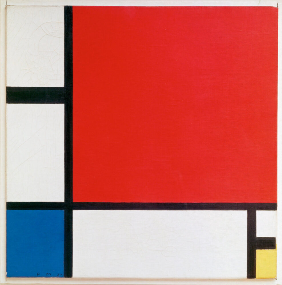 Bright Colours - Piet_Mondriaan,_1930_-_Mondrian_Composition_II_in_Red,_Blue,_and_Yellow